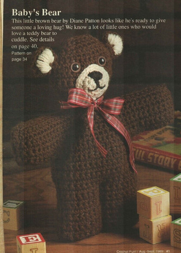 Baby bear 2 - 1/2", stuff
